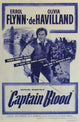 Captain Blood Movie Poster Print showcasing classic film art.