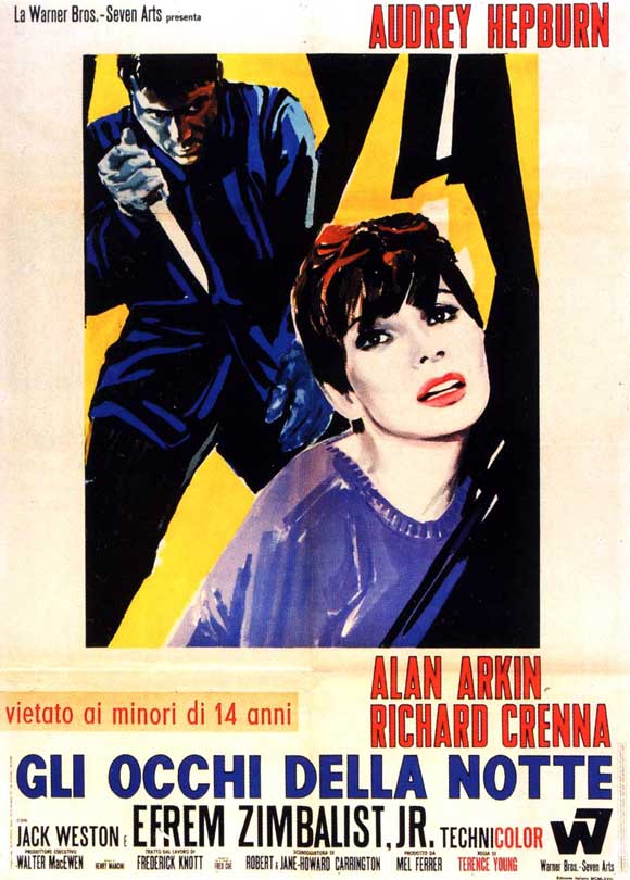 Wait Until Dark Movie Poster Print showcasing suspenseful artwork