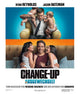 The Change-Up Movie Poster Print showcasing vibrant colors and design.
