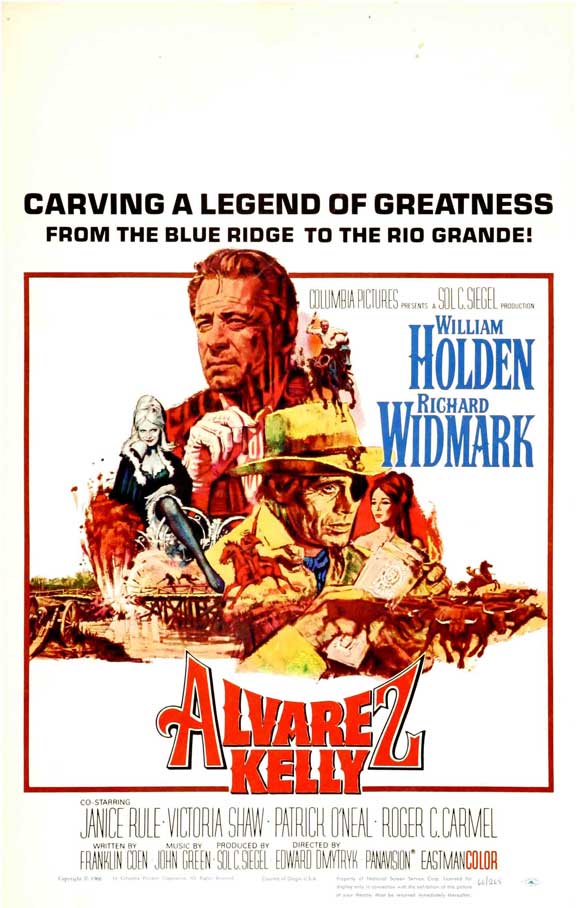 Alvarez Kelly Movie Poster Print featuring iconic film imagery.