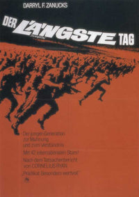 The Longest Day Movie Poster Print featuring iconic imagery.