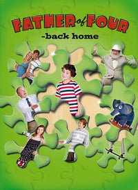 Father of Four: Home Field Advantage Movie Poster Print showcasing family and sports theme.