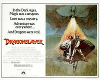 Dragonslayer Movie Poster Print showcasing epic fantasy art.