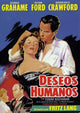 Human Desire Movie Poster Print, vibrant film art for home decor.