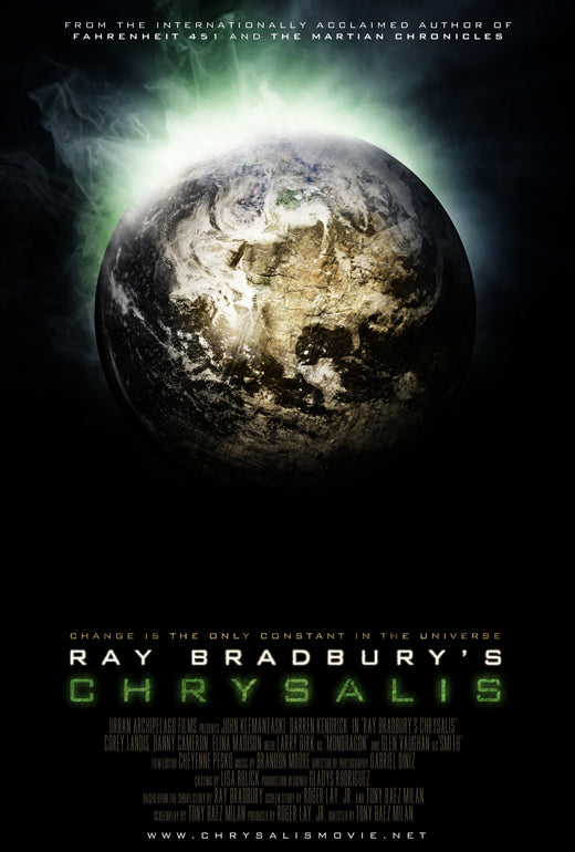 Chrysalis Movie Poster Print showcasing transformation and growth art.