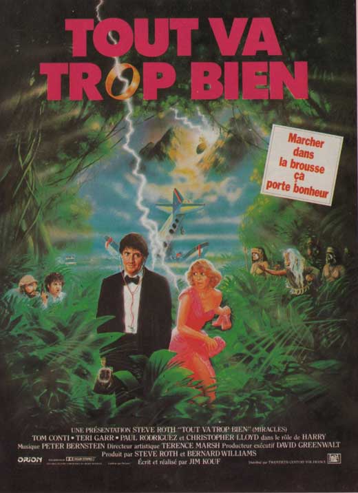 Miracles Movie Poster Print showcasing vibrant artwork.
