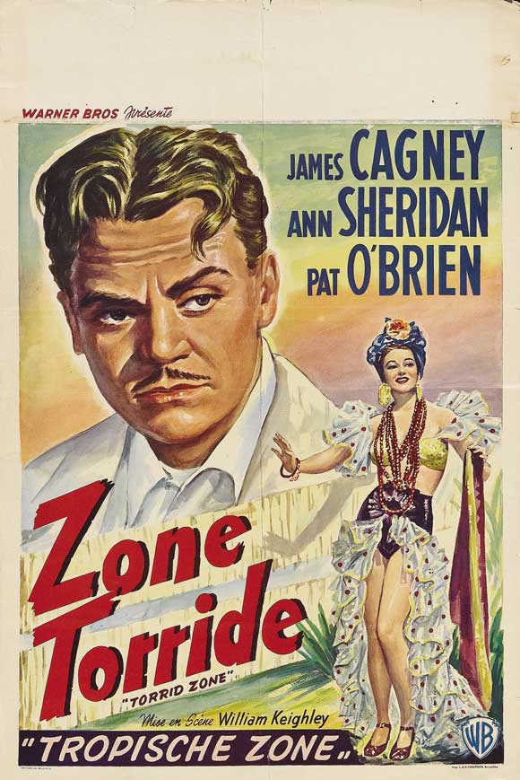 Torrid Zone Movie Poster Print showcasing vibrant artwork.