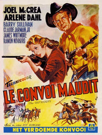 The Outriders Movie Poster Print showcasing action-packed visuals.