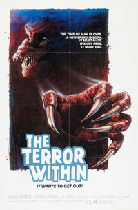 The Terror Within Movie Poster Print showcasing eerie film imagery.