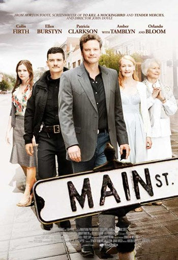 Main Street Movie Poster Print showcasing vibrant colors and cinematic imagery.