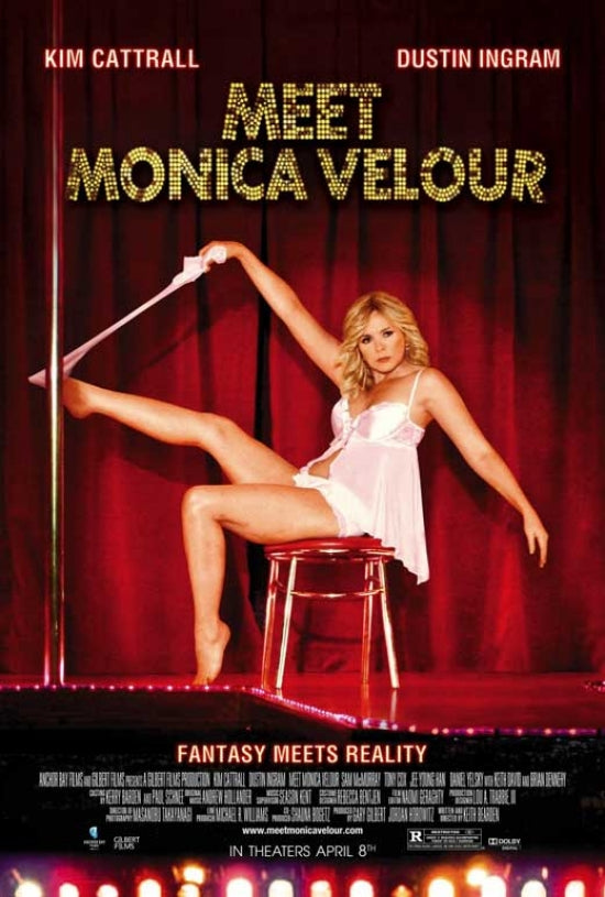 Meet Monica Velour Movie Poster featuring cinematic artwork.