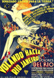 Flying Down to Rio Movie Poster Print featuring vibrant colors and classic film imagery.