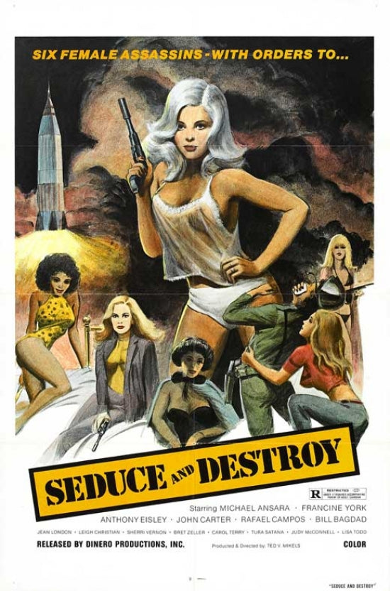 The Doll Squad Movie Poster Print featuring vibrant artwork.