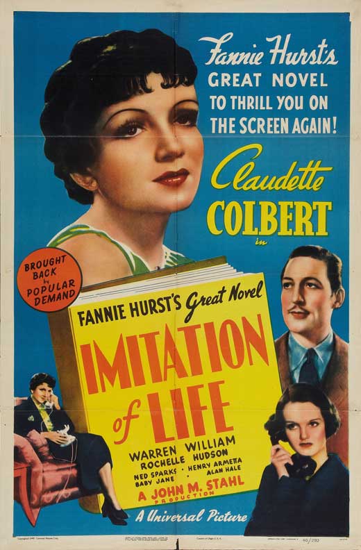 Imitation of Life movie poster print featuring classic film artwork.