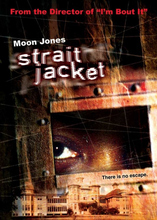 Strait Jacket Movie Poster Print, horror film art, classic thriller.