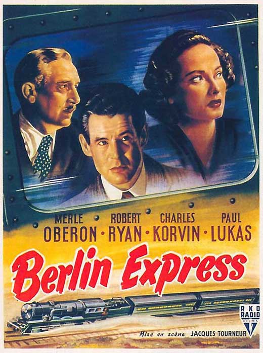 Berlin Express Movie Poster Print showcasing cinematic art.
