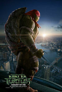 Teenage Mutant Ninja Turtles Movie Poster Print featuring vibrant artwork.