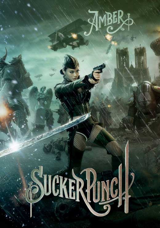 Sucker Punch Movie Poster Print featuring striking visuals