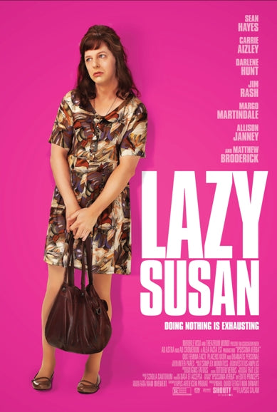 Lazy Susan Movie Poster Print showcasing vibrant colors and cinematic art.