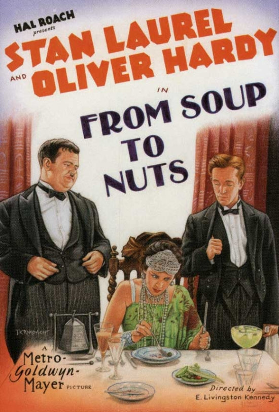 From Soup to Nuts Movie Poster Print on premium heavy stock paper.