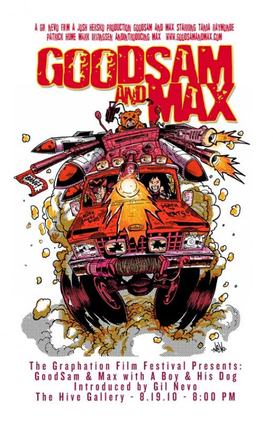 GoodSam and Max Movie Poster Print showcasing vibrant visuals