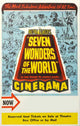 Seven Wonders of the West Movie Poster Print showcasing iconic landscapes.