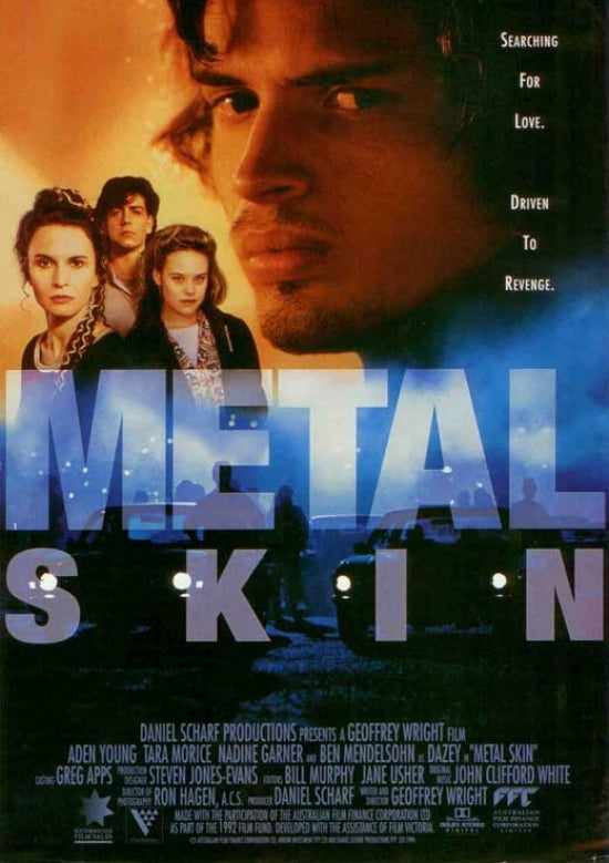Metal Skin Movie Poster showcasing modern cinema art.