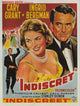 Indiscreet Movie Poster Print featuring classic film design.