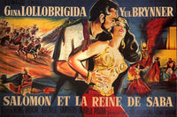 Solomon and Sheba Movie Poster Print showcasing ancient history.