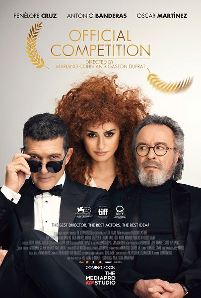 Official Competition Movie Poster Print showcasing vibrant cinematic art.