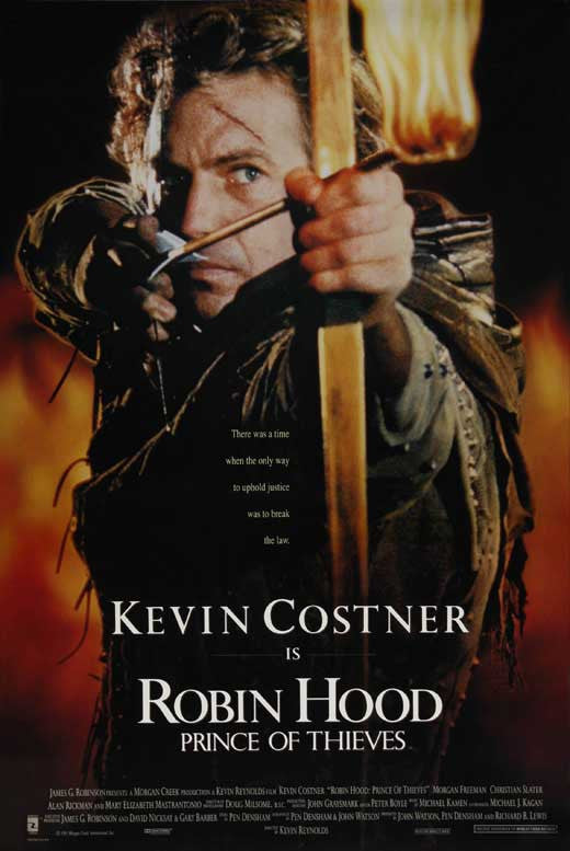 Robin Hood: Prince of Thieves Movie Poster Print (27x40)