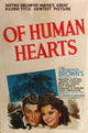 Of Human Hearts Movie Poster - Classic Film Art