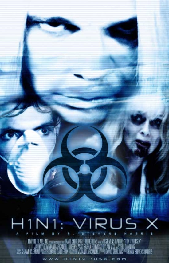 Virus X Movie Poster Print showcasing intense cinematic atmosphere.