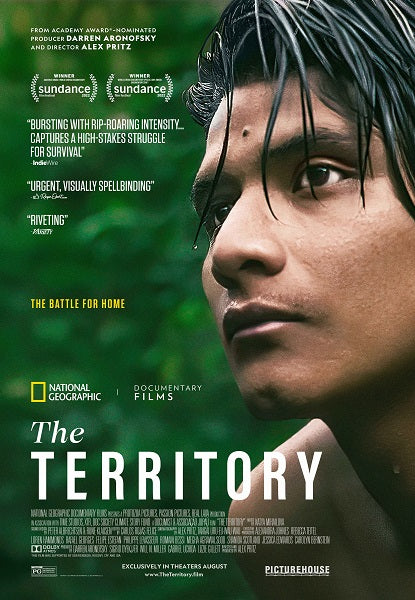 The Territory Movie Poster Print showcasing vibrant imagery.