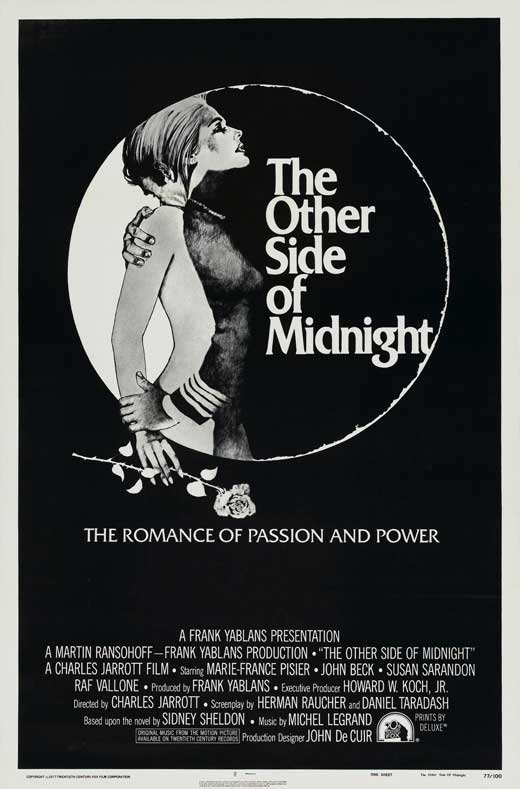 The Other Side of Midnight Movie Poster Print showcasing cinematic art.