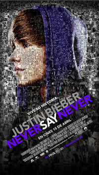 Justin Bieber: Never Say Never Movie Poster Print 11x17