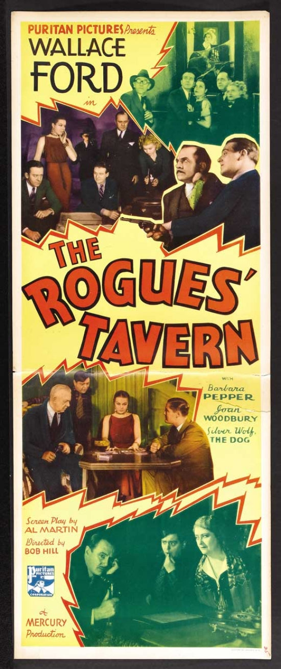The Rogues Tavern Movie Poster featuring classic film art.