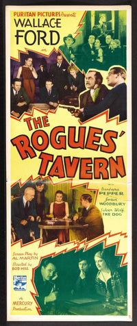 The Rogues Tavern Movie Poster featuring classic film art.