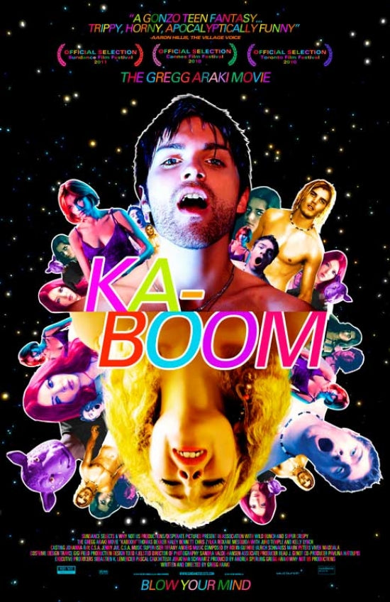 Kaboom Movie Poster Print showcasing vibrant design and dynamic imagery.