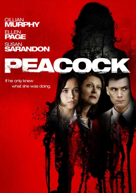 Peacock Movie Poster - A colorful cinematic art print