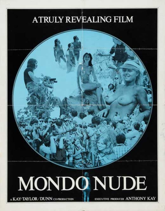 Mondo Nude Movie Poster Print showcasing stunning art for wall decor.
