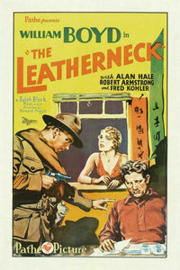 Leatherneck Movie Poster Print showcasing intense military action.