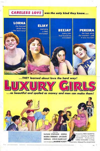 Luxury Girls Movie Poster Print showcasing vibrant cinematic art.