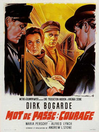 Password Is Courage Movie Poster Print showcasing inspirational design.