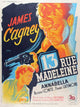 13 Rue Madeleine Movie Poster Print showcasing classic film art