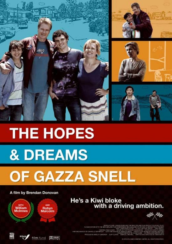 The Hopes & Dreams of Gazza Snell Movie Poster showcasing vibrant design.