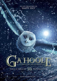 Legend of the Guardians: The Owls of Ga'Hoole Movie Poster Print featuring beautiful owl artwork