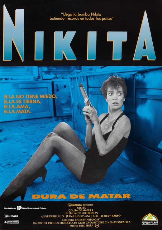 Nikita Movie Poster Print featuring action film visuals