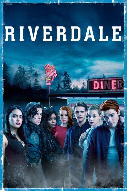 Riverdale TV Show Movie Poster Print featuring characters from the hit series