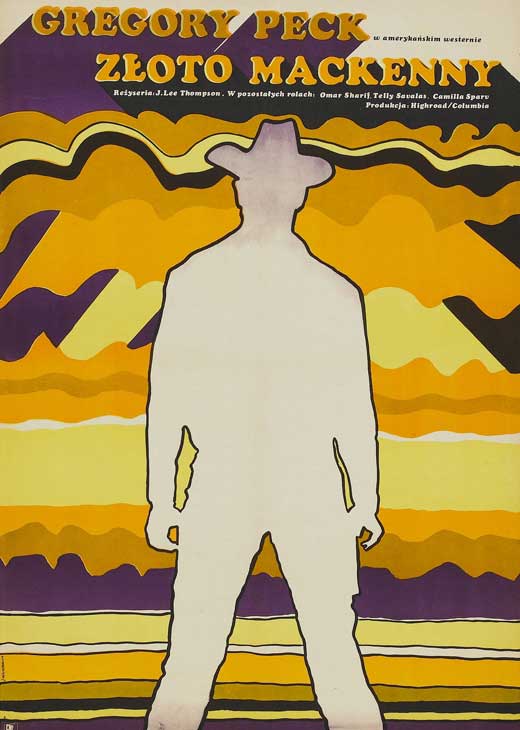 MacKenna's Gold Movie Poster Print showcasing classic film imagery.